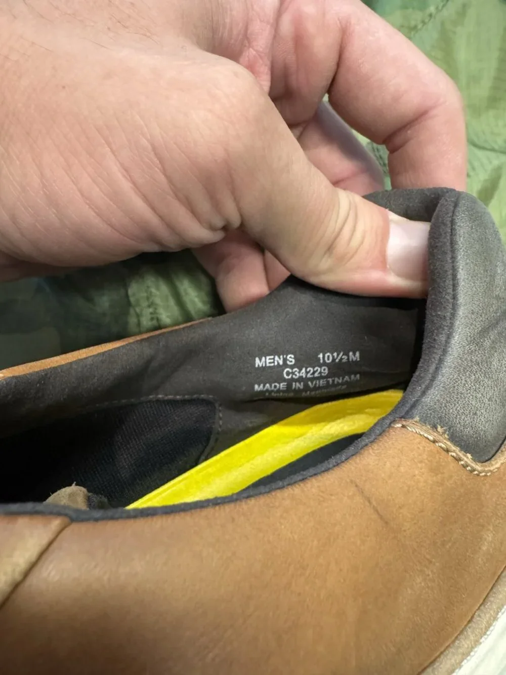 Cole Haan GrandPro Topspin British Tan Leather Sneakers C34229